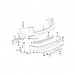 Paragolpe Trasero Superior Equinox 18/ ls - Imagen 3