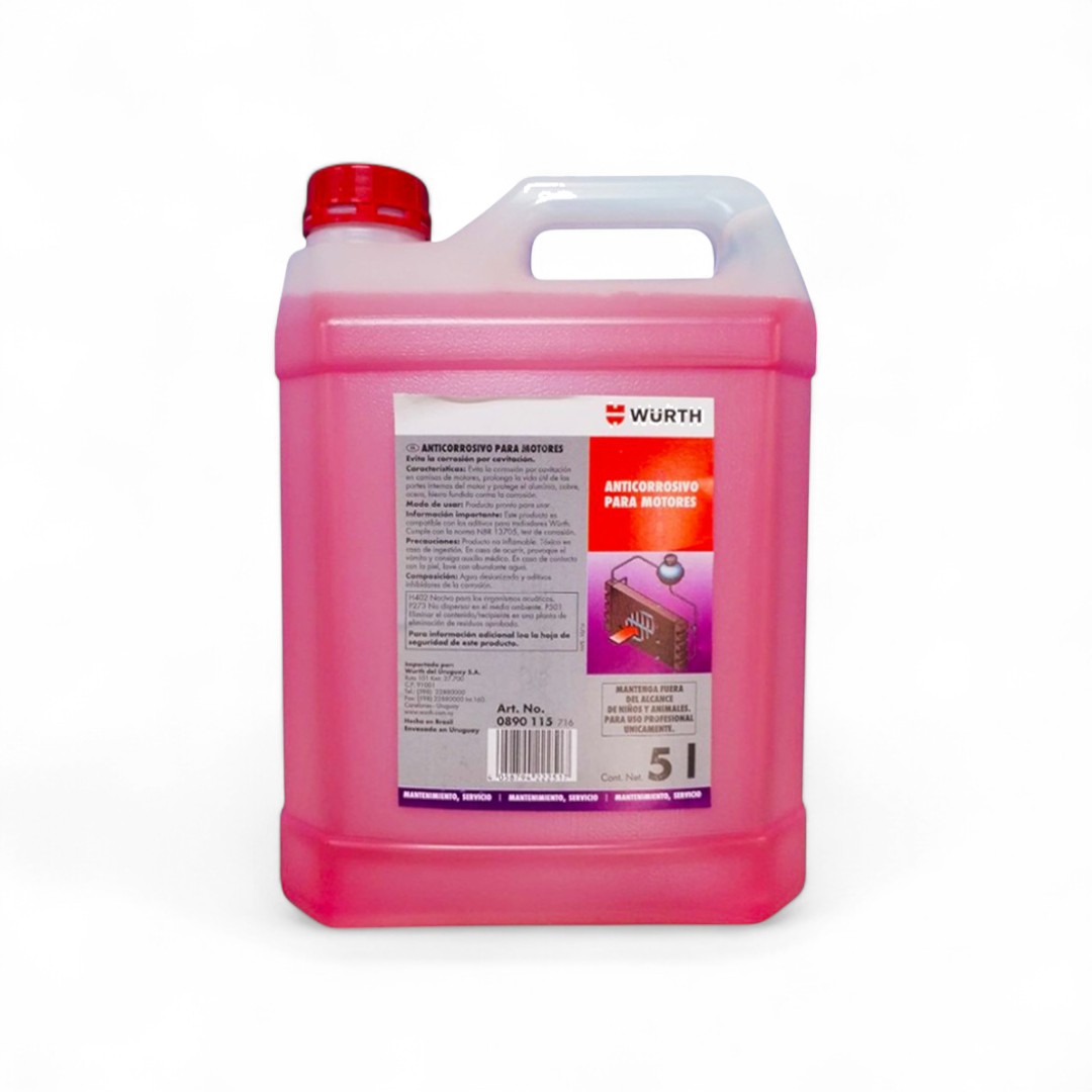 93201700B.jpg Antifreezer Rojo 5 Lts. - Imagen 1