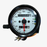 Reloj Cta.kilómetros Tablero Universal Moto Café Racer