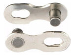 Cadena Kmc X11 1/2 X 11/128 X 118. 11 Vels. Taiwan Negro Y Plata - Imagen 8