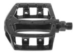 Pedal Bmx Aluminio Negro, S/reflec. C/bolillas Eje 9/16 348