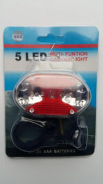 Juego De Luces De Seguridad Blanca 9led Y Rojo5 Led-601-bici - Imagen 2