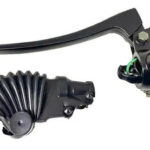 Leva Izq. C/soporte Y Goma P/moto Cg 125cc. Gtm00561