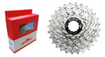 Cassette Sunrace R91 P/ Bici 9 Vel. 11-25 Dts. Plata