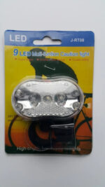 Juego De Luces De Seguridad Blanca 9led Y Rojo5 Led-601-bici - Imagen 3