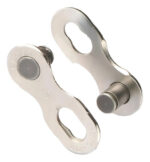 Cadena Kmc X11 1/2 X 11/128 X 118. 11 Vels. Taiwan Negro Y Plata - Imagen 3