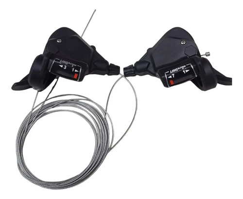 D_840958-MLU69978205486_062023-O.jpg Juego De Shifters P/bicicleta.microshift Ts38 3x7 Vel. Sts38 - Imagen 1