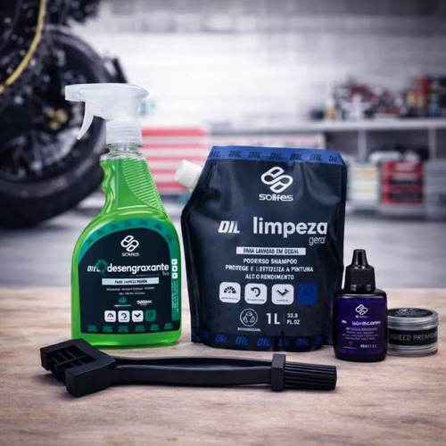 D_844124-MLU109276557549_032026-O.jpg Kit Limpieza Y Lubricación Para Bicicletas Y Motos Solifes - Imagen 1