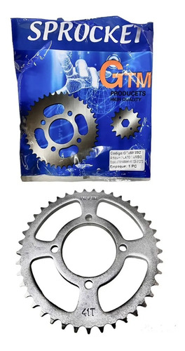 D_931083-MLU51836581636_102022-O.jpg Plato P/moto Yumbo Gts/yamaha Rx 125 41 Dientes. Gtm00892 - Imagen 1