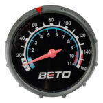 Inflador De Pie Beto C/manometro P/valv Av Y Fv 160psi 0338 - Imagen 2
