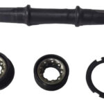 Eje De Caja De Centro 56 Mm Para Bici, Completo.