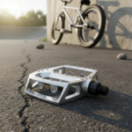 Pedal Bmx Aluminio,s/reflector C/bolillas Eje 1/2 330 P/bici