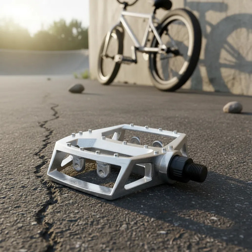 D_897769-MLU114483408573_072026-O.jpg Pedal Bmx Aluminio,s/reflector C/bolillas Eje 1/2 330 P/bici - Imagen 1