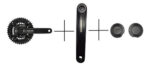 Jgo. De Bielas Shimano Ty301 175mm 42-34-24 Oem. Bici. Platy - Imagen 6