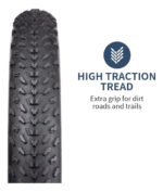 Cubierta 20 X 4.00 P/ Fat Bike, E-bike. U253209 - Imagen 6