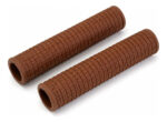 Puños Para Bicicleta Marron Vintage 125mm - Imagen 2