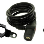 Candado Espiral Bicicleta M-wave Negro Modelo 233775 Antipalanca Black