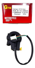 Caja De Acelerador C/arranque P/moto C110/gs. Gtm00864