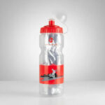 Caramañola Plástico M-wave Térmica 400cc Transp/rojo M340343