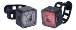 Combo De Luces Lelumia Square Eye Delantera/trasera. P/ Bici - Imagen 2
