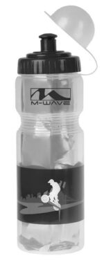 Caramañola Plástica M-wave Térmica- 400cc,transp./negro 0340 - Imagen 2