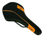 Asiento Tkx Mtb 280 * 145 Mm Negro/naranja 315 Gr. Cód:d-301 - Imagen 3