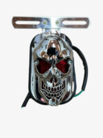 Farol Trasero Moto Calavera Custom/chopper/ Café Racer - Imagen 2