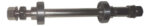 Eje Rueda Trasero Bici Macizo C/rulemán 6200 Largo 180 Mm. - Imagen 7