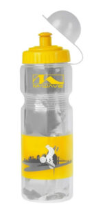 Caramañola Plás M-wave Térmica 400cc Transp/amarillo M340346 - Imagen 2