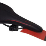 Asiento Primo 280 X 145 Negro/rojo P/bicicleta - Gf1002