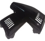 Juego De Tapas La.t P/moto Negro Baccio Classic S/calcos 551