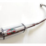 Caño Escape Gemoto Racing 3 Cromado Gsii - 64146