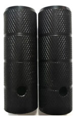 Par De Picadores Bici Bmx Negros Para Eje 14mm - Imagen 2
