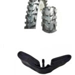 Cubierta + Camara De Valvula Gruesa Para Bicicleta Rodado 20