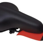 Asiento Primo C/resortes Negro 265 X 175 Mm. 650 Grs. P/bici