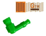 Capuchón De Bujía Moto Goma Verde Fluo Gtm00735 - Imagen 2