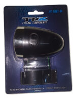 Farol Delantero P/horquilla Negro 20 Lumen. P/bicicleta