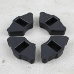 Juego Gomas Porta Plato Moto Gts/rx/sapucai - Imagen 4