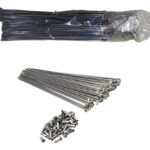 Rayos Bicicleta Por Gruesa (144 Uds). 195 X 2 Mm. C/ Nipples