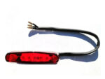 Farol Trasero Led Chico. Matrícula/pos Y Freno P/moto - 724