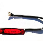 Farol Trasero Led Chico. Matrícula/pos Y Freno P/moto - 724