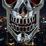 Farol Trasero Moto Calavera Custom/chopper/ Café Racer - Imagen 10