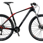 Bicicleta De Carbono Mtb Sava Deck 2.0. Color Negro/rojo Tamaño Del Cuadro 15