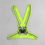 Cinta Chaleco Reflectivo Elástico Amarillo/gris Negro/gris