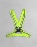 Cinta Chaleco Reflectivo Elástico Amarillo/gris Negro/gris