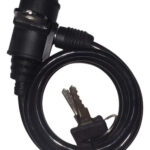 Linga (tranca) Seguridad P/bici Con Llave 1mt.x6mm. M233825