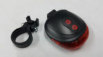 Luz De Seguridad Dual, Led 7func. + Láser 2 Func.-600 P/bici - Imagen 7