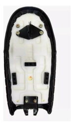 Asiento Biplaza Moto Café Racer Marrón Ancho Gtm00902 - Imagen 3