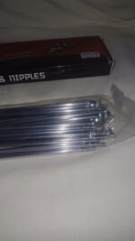 Rayo Cromado P/moto 4mm X 160mm C/nipple X 36 Unidades. 0772 - Imagen 3