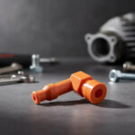 Capuchon De Bujia Naranja Para Moto- Gtm00732